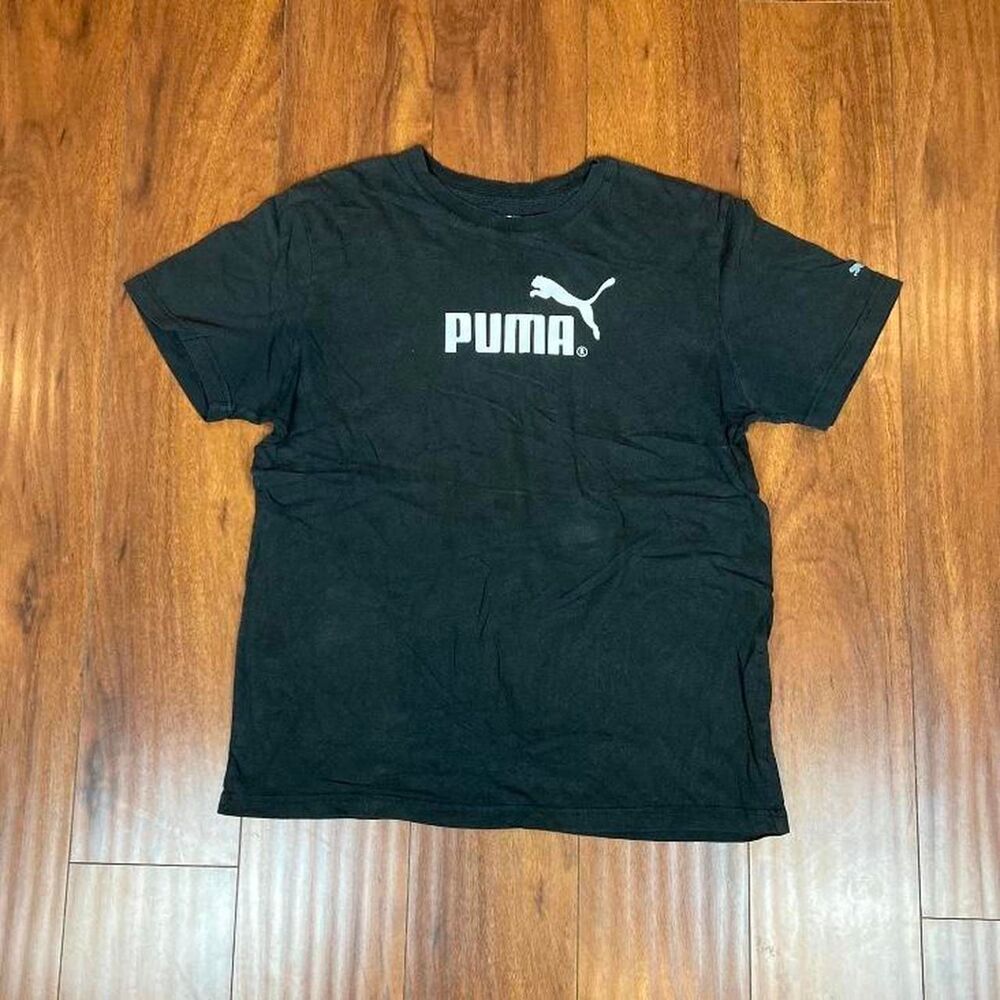 Puma Men's Black T-shirt Size L